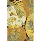 Sparta Coral and Ivory Breezes Rug - 8 x 10