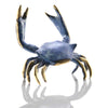 Ocean Blue Crab Sculpture