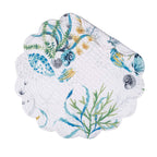 Coral Paradise Round Placemats - Set of 6