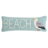 Coastal Life Beach Hooked Pillow - OUT OF STOCK UNTIL 10/08/2026