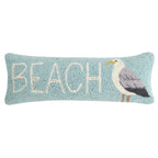 Coastal Life Beach Hooked Pillow - OUT OF STOCK UNTIL 10/08/2026