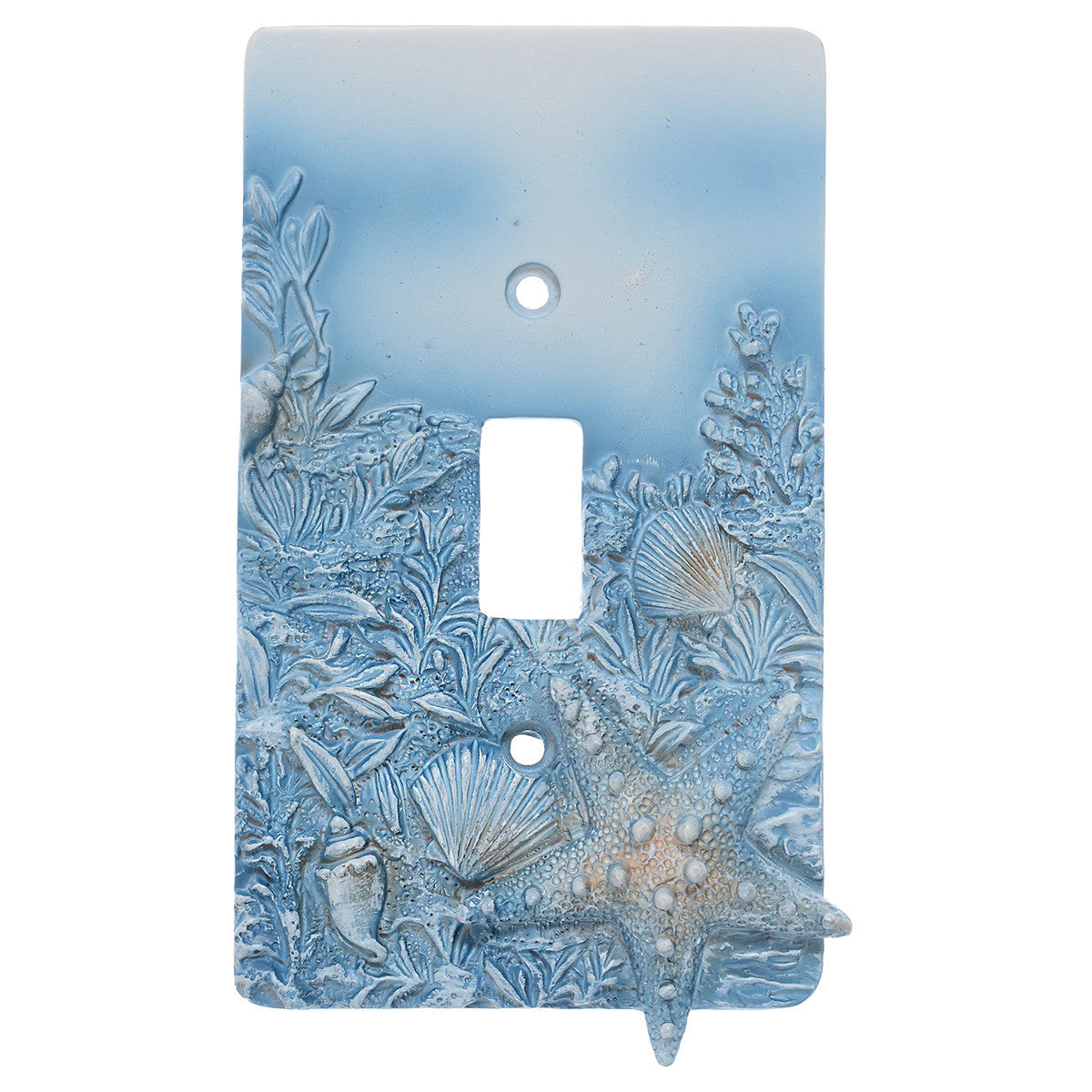 Blue Seas Starfish Single Switch Plate