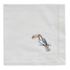 Outlined Toucan Embroidered Napkins - Set of 4