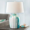 Blue Cascade Table Lamp - OVERSTOCK