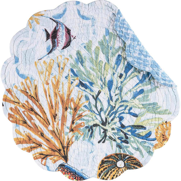 Tropical Reef Round Placemats - Set of 6