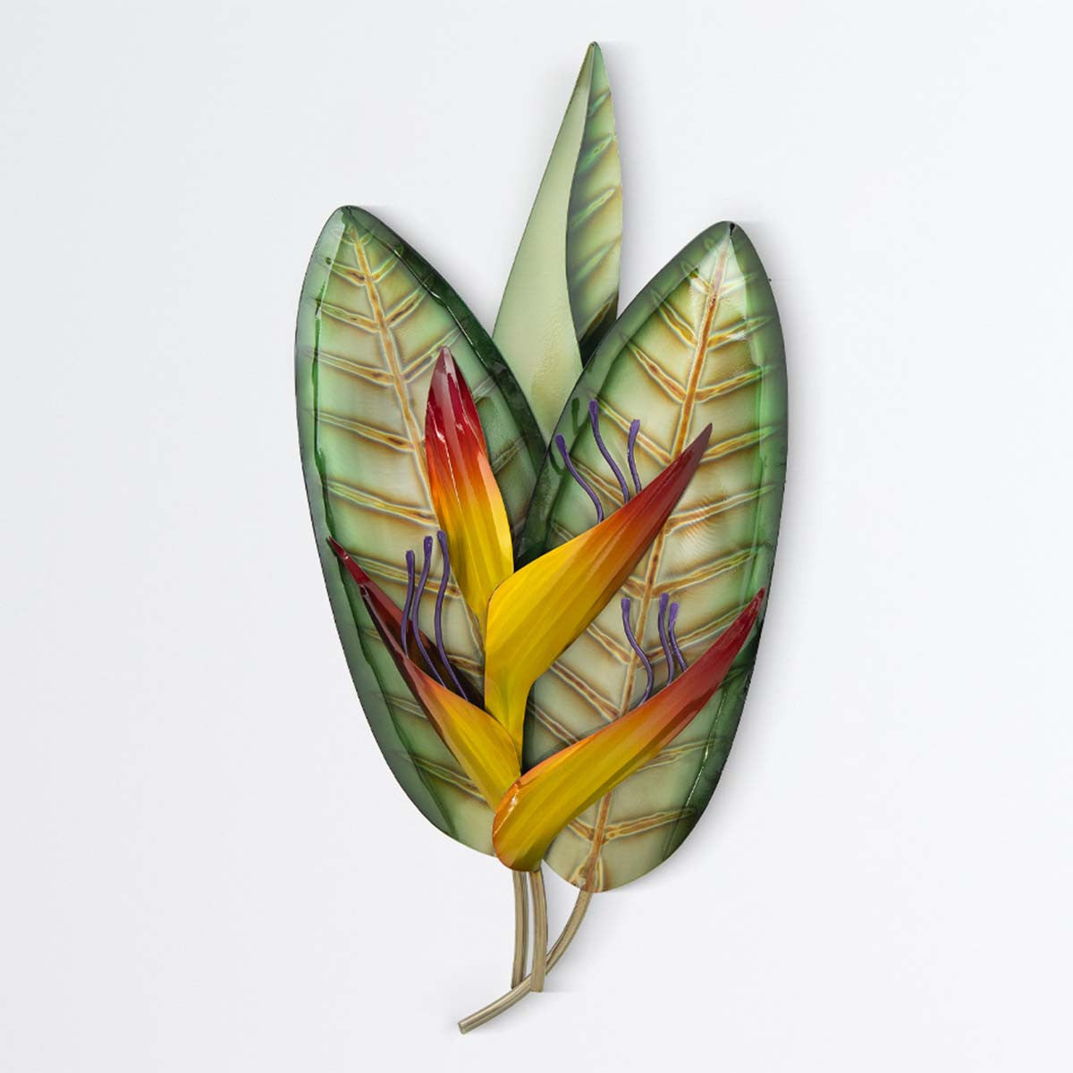 Paradise Petals Metal Wall Art