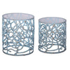 Ocean Swirl Tables - Set of 2