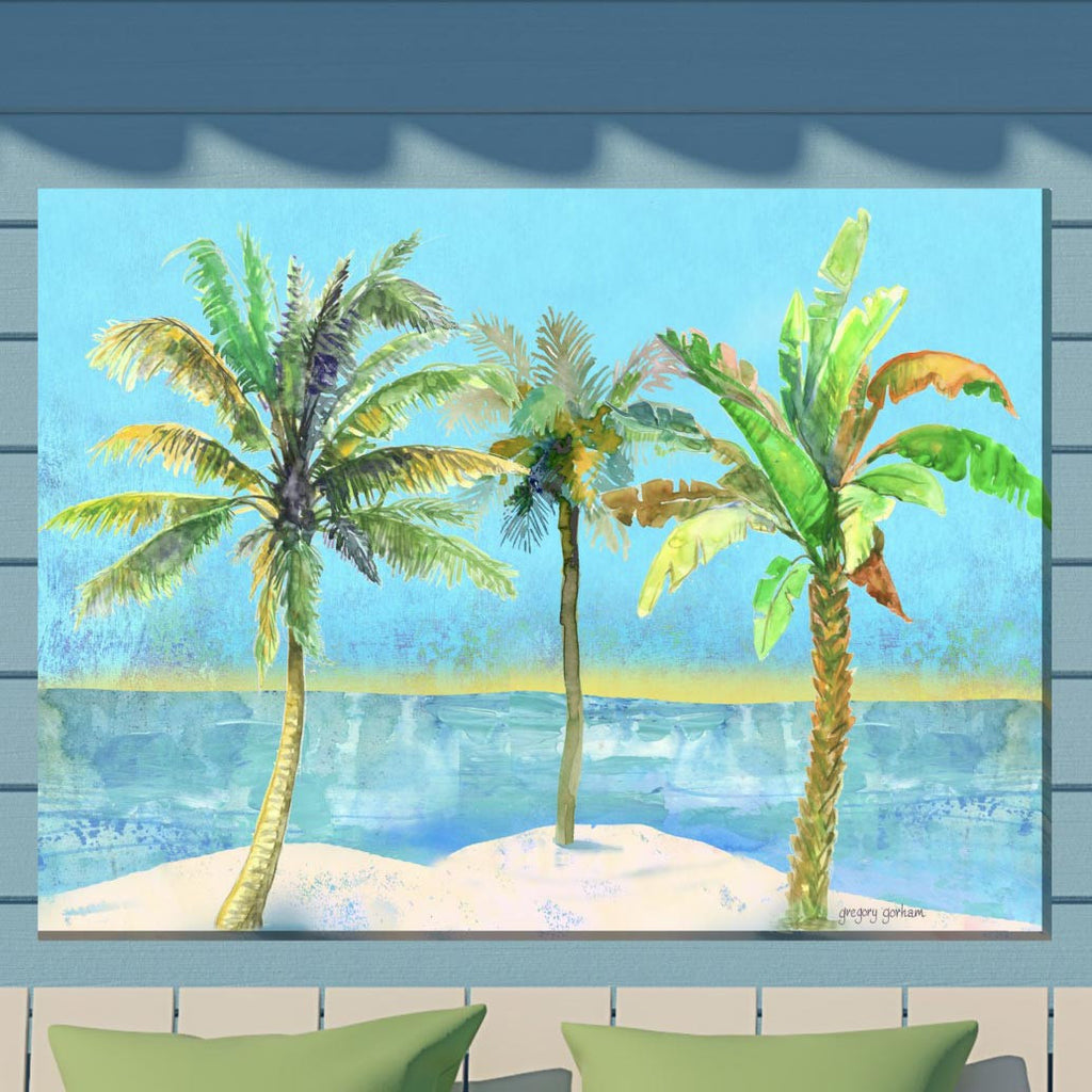 Palm Relaxation Outdoor Wall Art