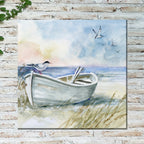 Seabird Boat Outdoor Wall Art