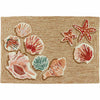 Beach Shells Sand Indoor/Outdoor Rug - 2 x 5 - OUT OF STOCK UNTIL 10/12/2026