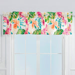 Tropical Flora Valance