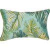 Padre Oblong Accent Pillow - Aqua