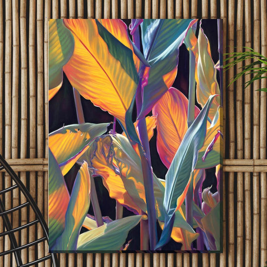 Electric Leaves Outdoor Wall Art - OUT OF STOCK UNTIL 11/04/2026