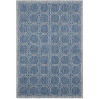 Providence Aqua Rug - 5 x 8