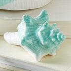 Montego Bay Smooth Conch Shell Figurine- SALE - OUT OF STOCK UNTIL 07/15/2026