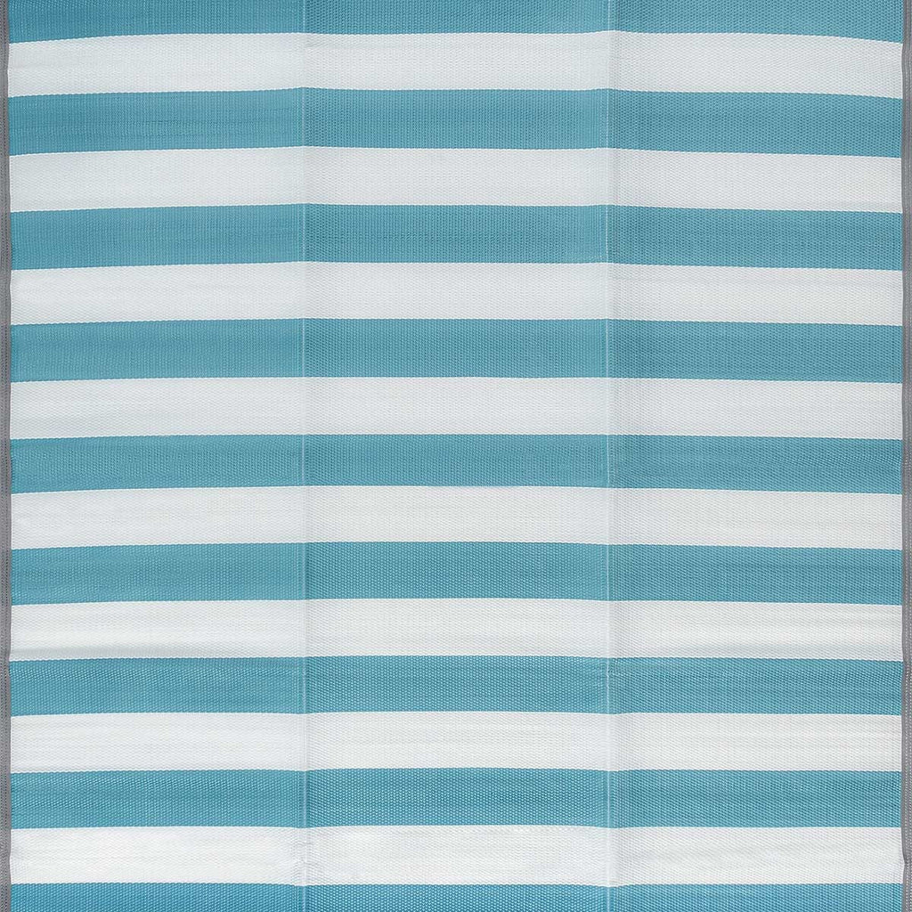 Beach Day Stripes Indoor/Outdoor Utility Mat - 8 x 10