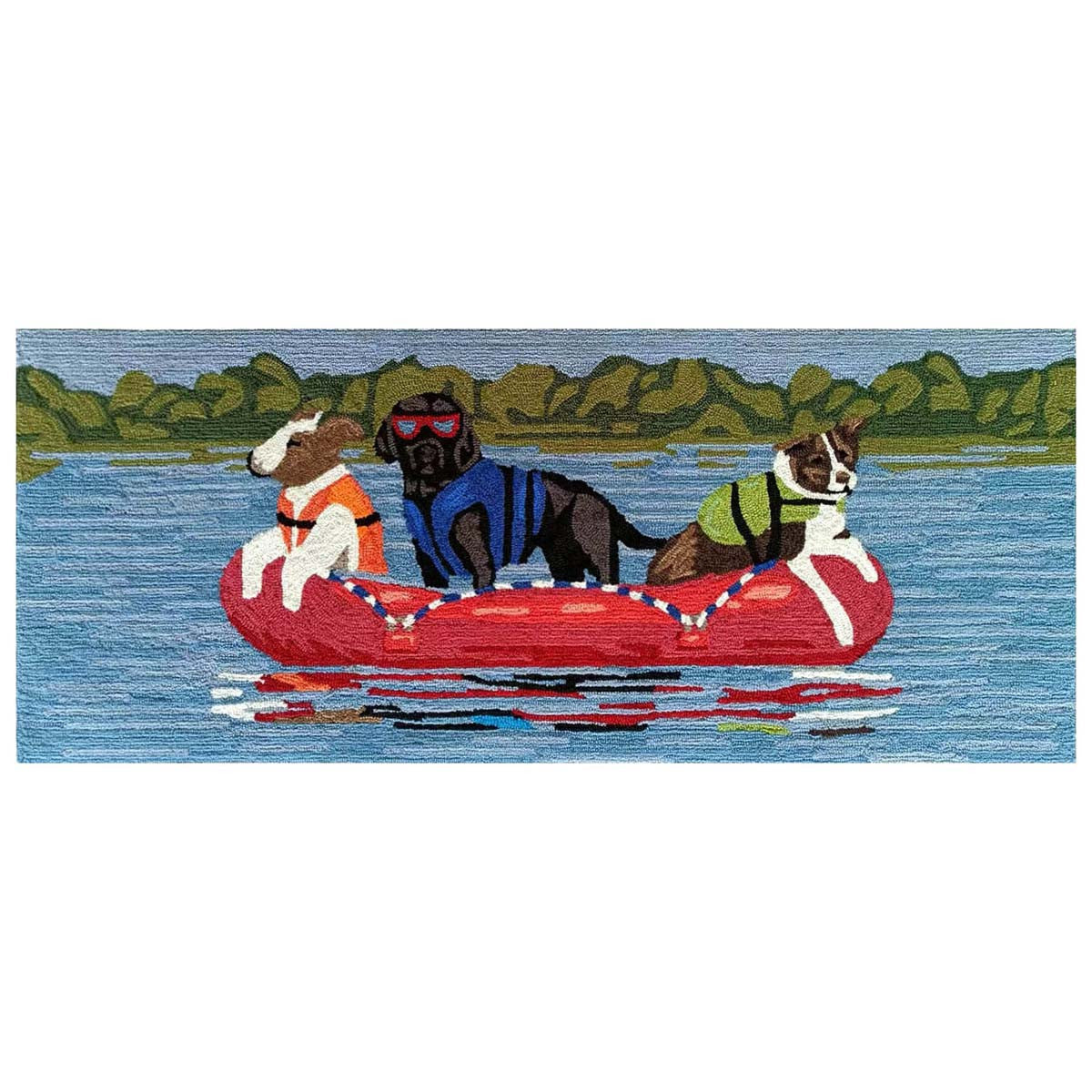 Rafting Rascals Floor Mat - 2 x 5 - OUT OF STOCK UNTIL 08/28/2026