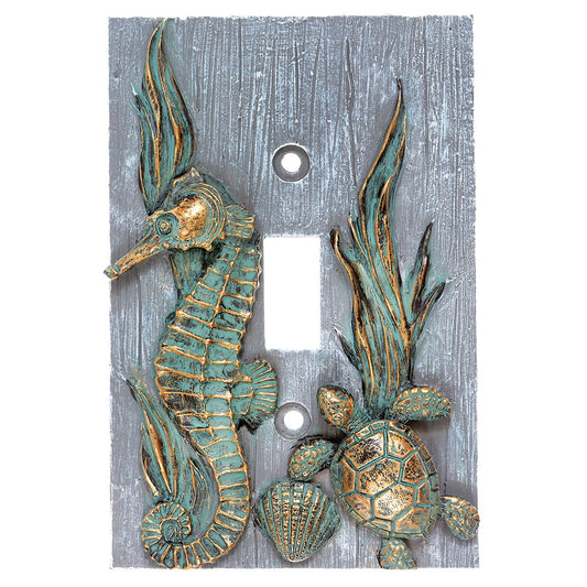 Seahorse Dreams Single Switch Plate - SALE