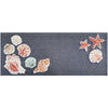 Beach Shells Denim Indoor/Outdoor Rug - 2 x 5 - OUT OF STOCK UNTIL 10/12/2026
