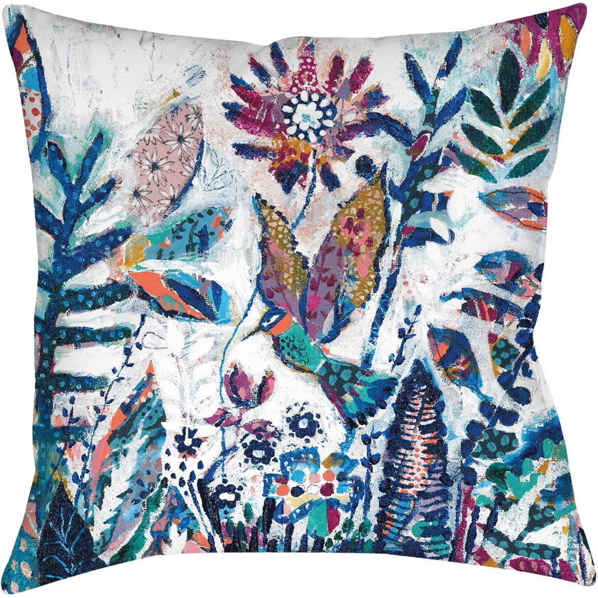 Tropical Bird Pillow