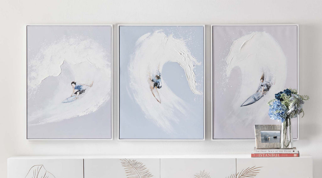 Radical Surfing Trio Wall Art - Set of 3