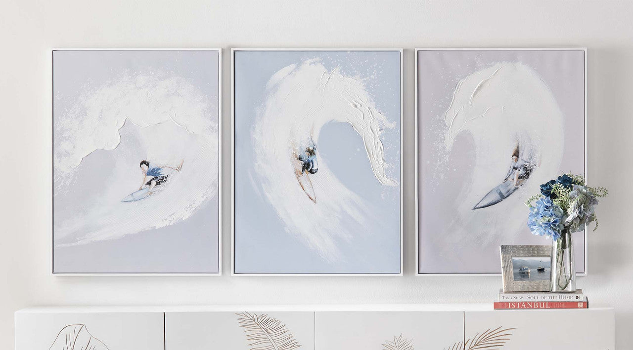 Radical Surfing Trio Wall Art - Set of 3