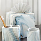 Azure Waves Tissue Cover