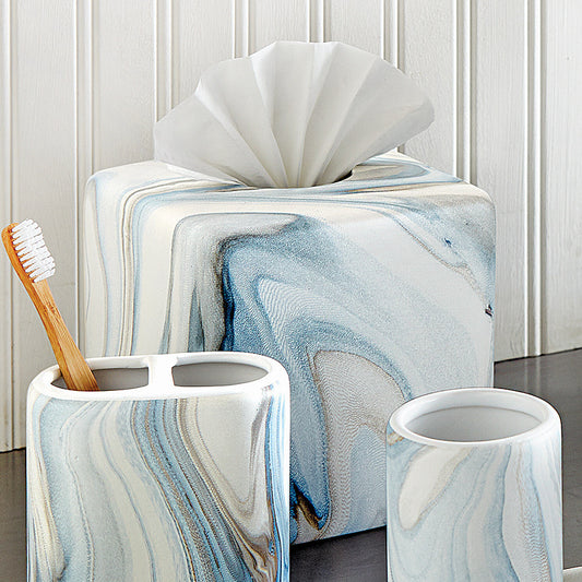 Azure Waves Tissue Cover
