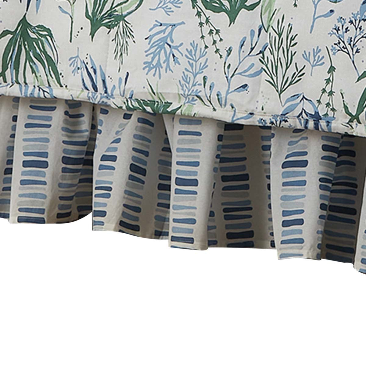 Sea Flora Bedskirt - King