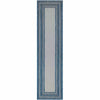 Baker Beach Multi Border Indoor/Outdoor Rug - 2 x 8