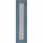 Baker Beach Multi Border Indoor/Outdoor Rug - 2 x 8