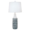 Navy Tide Table Lamp