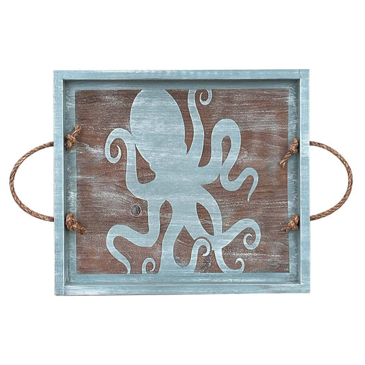 Swimming Octopus Serving Tray