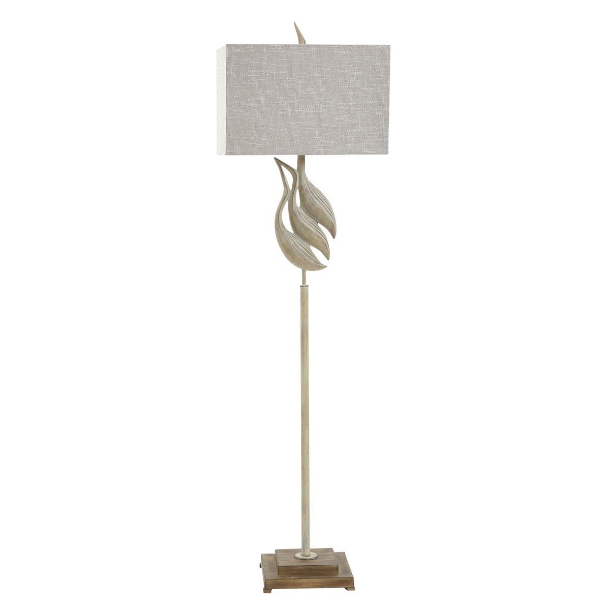 Egrets Paradise Floor Lamp