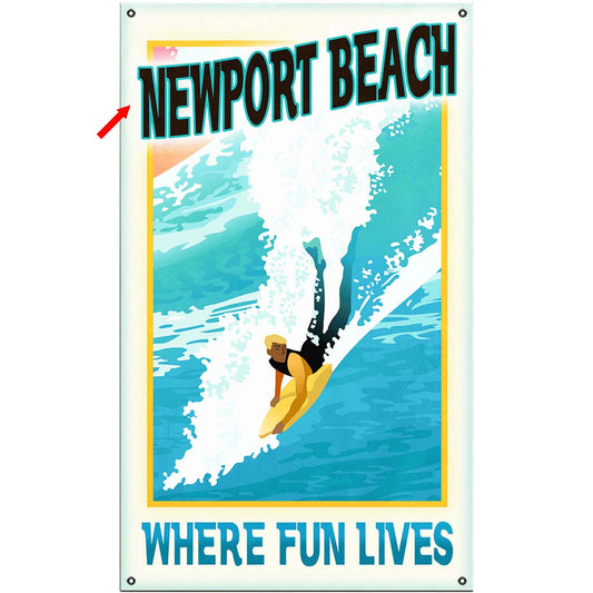 Where Fun Lives Personalized Wall Art