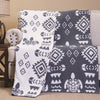 Ocean Blue Stretchy Throw