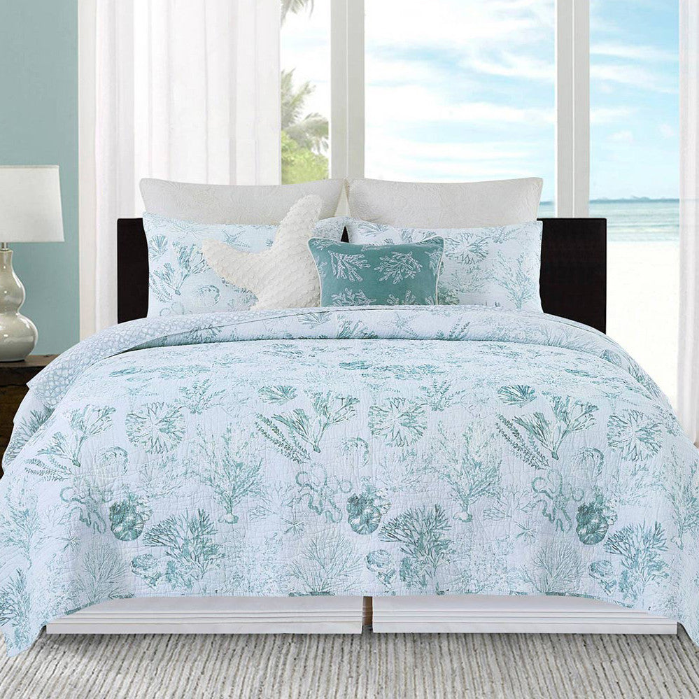 Undersea Escape Quilt Bed Set - Full/Queen