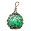 Small Glass Buoy Decorative Sphere - Green - OUT OF STOCK UNTIL 06/29/2026