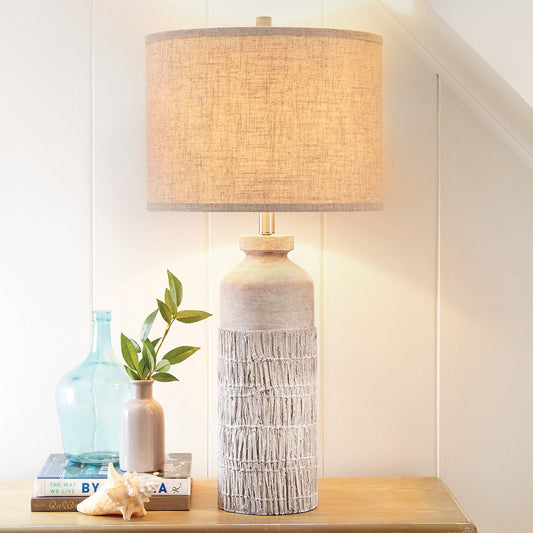 Ivory Tropics Table Lamp - Set of 2