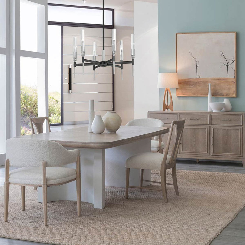 Portmore 5 Piece Rectangular Dining Set with Mixed Chairs