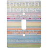 Beach House Wisdom Single Switch Plate