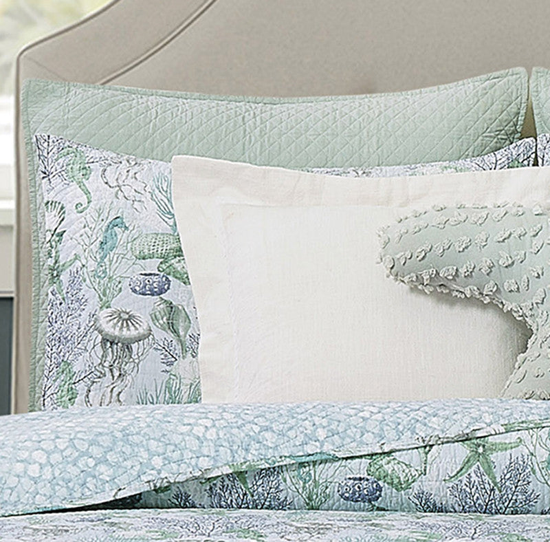 Sea Glass Euro Sham