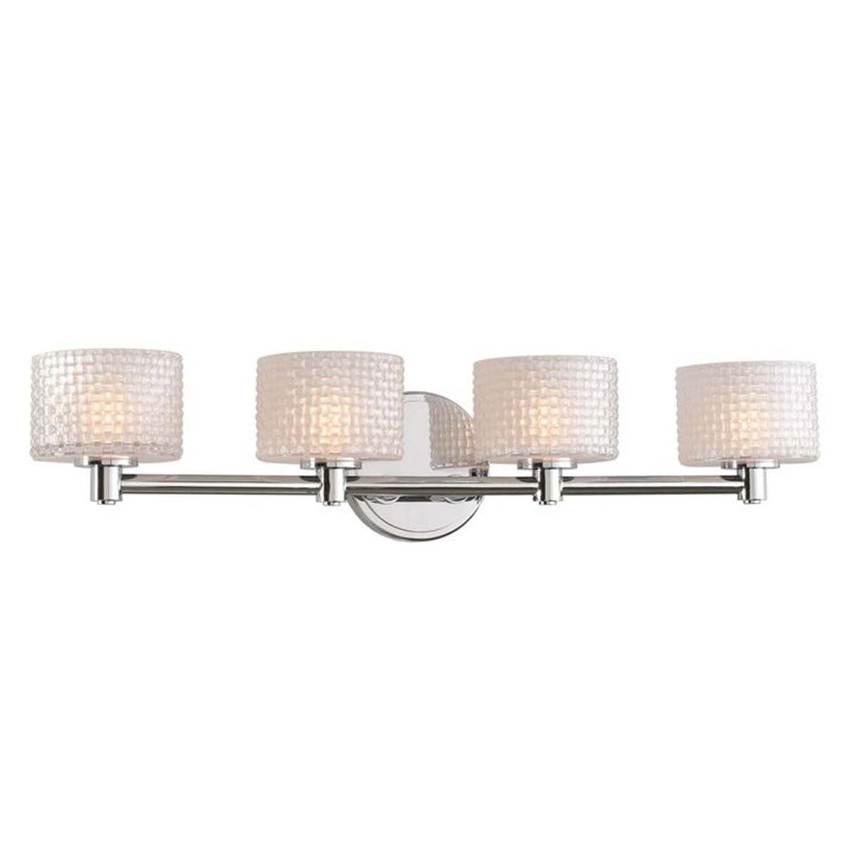 Sallow 4 Light Vanity Light - Chrome