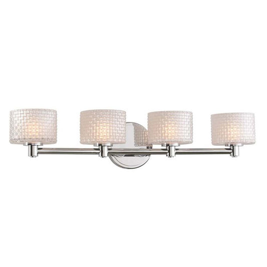 Sallow 4 Light Vanity Light - Chrome