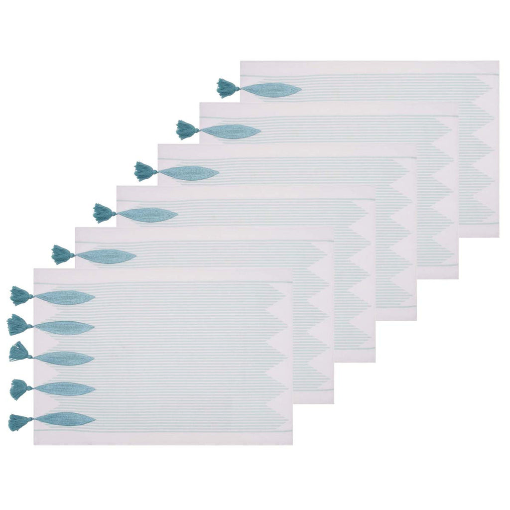 Tassel Fin Placemats - Set of 6