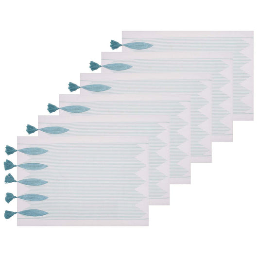 Tassel Fin Placemats - Set of 6