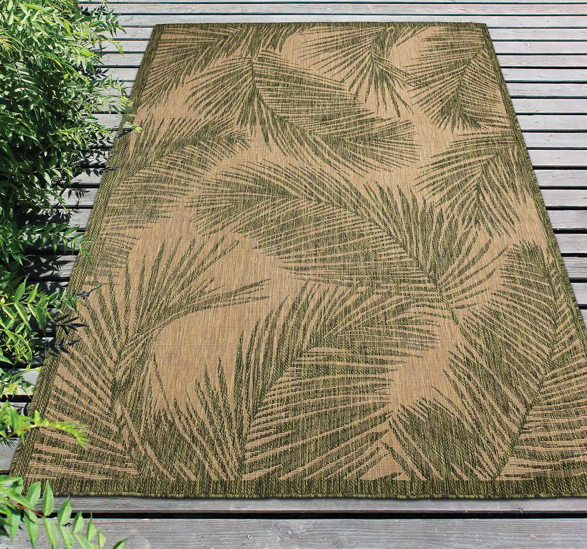 Palm Paradise Rug - 5 x 8