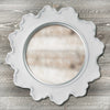 White Coral Wall Mirror