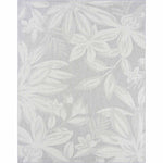 Fiji Flowers Gray Rug - 8 x 10