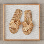 Seagrass Sandals Wall Art - 2